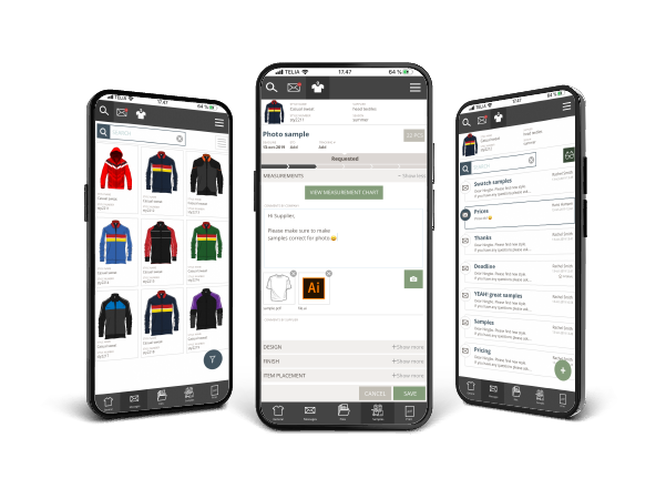 screenshot of Delogue PLM